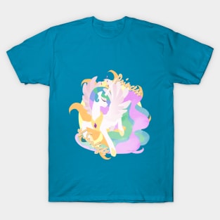 Princess of Sunlight, Celestia (Teal) T-Shirt